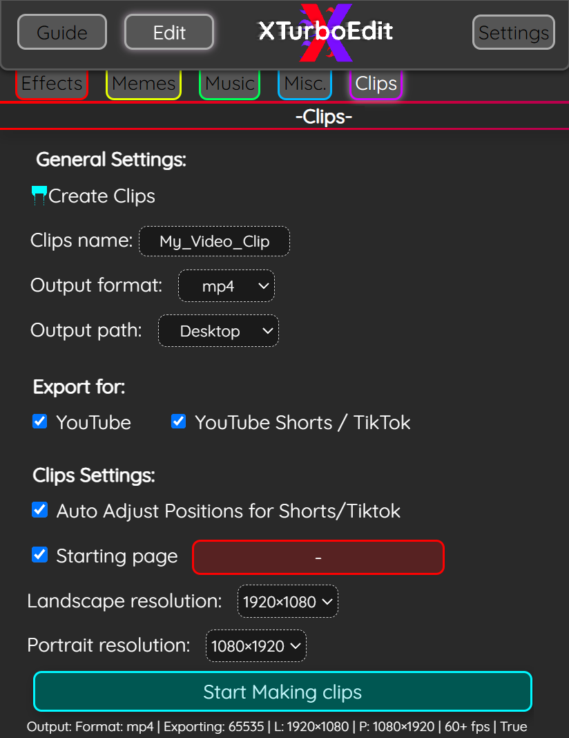 XTurboEdit (Windows)