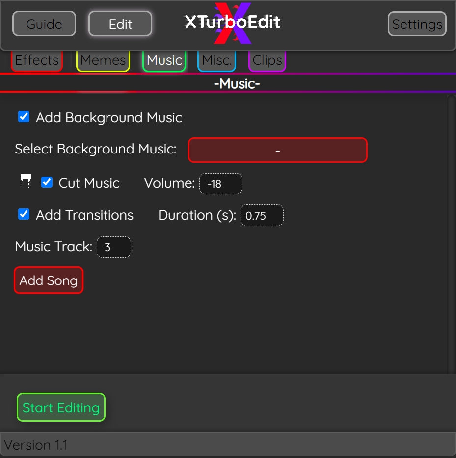 XTurboEdit (Windows)
